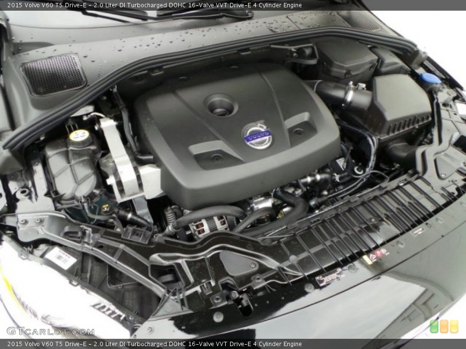 2.0 Liter DI Turbocharged DOHC 16-Valve VVT Drive-E 4 Cylinder Engine for the 2015 Volvo V60 #91003038