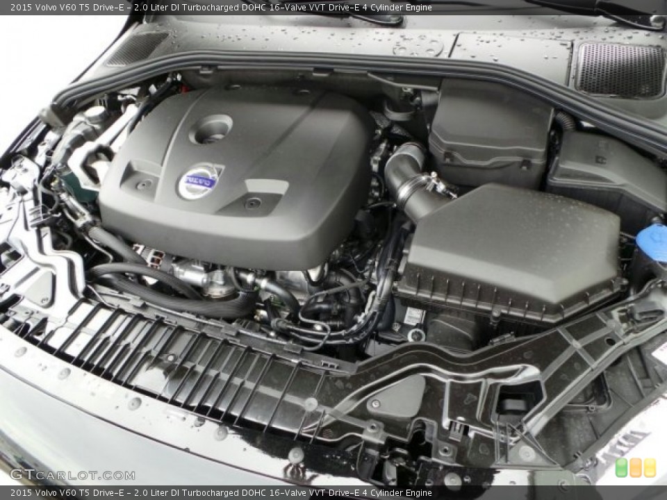 2.0 Liter DI Turbocharged DOHC 16-Valve VVT Drive-E 4 Cylinder Engine for the 2015 Volvo V60 #91003041