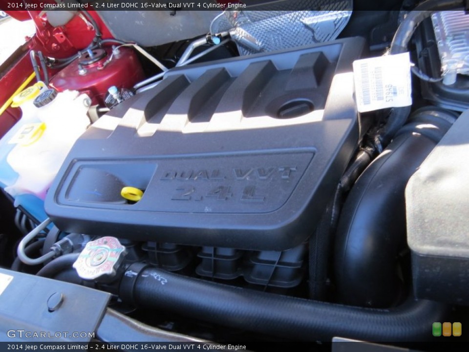 2.4 Liter DOHC 16-Valve Dual VVT 4 Cylinder Engine for the 2014 Jeep Compass #91013273