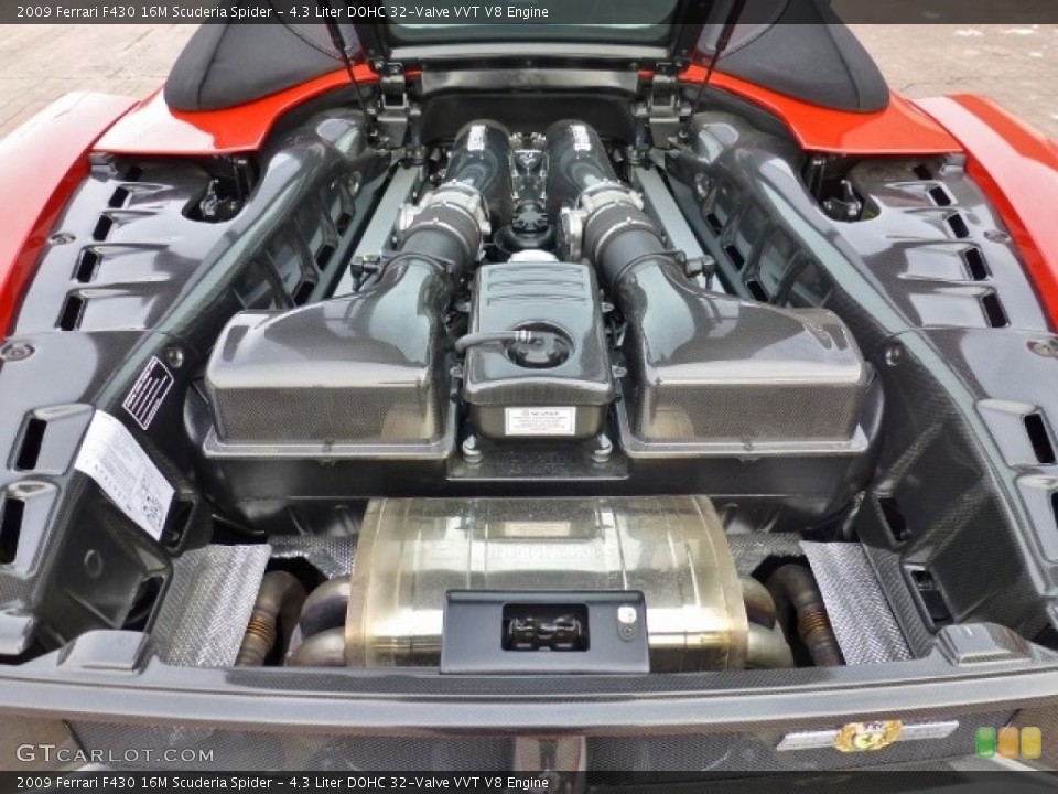 4.3 Liter DOHC 32-Valve VVT V8 Engine for the 2009 Ferrari F430 #91040741