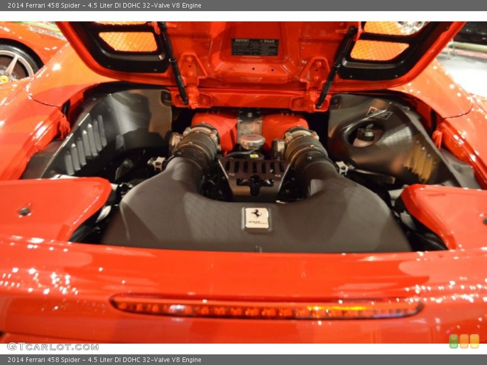 4.5 Liter DI DOHC 32-Valve V8 Engine for the 2014 Ferrari 458 #91051188