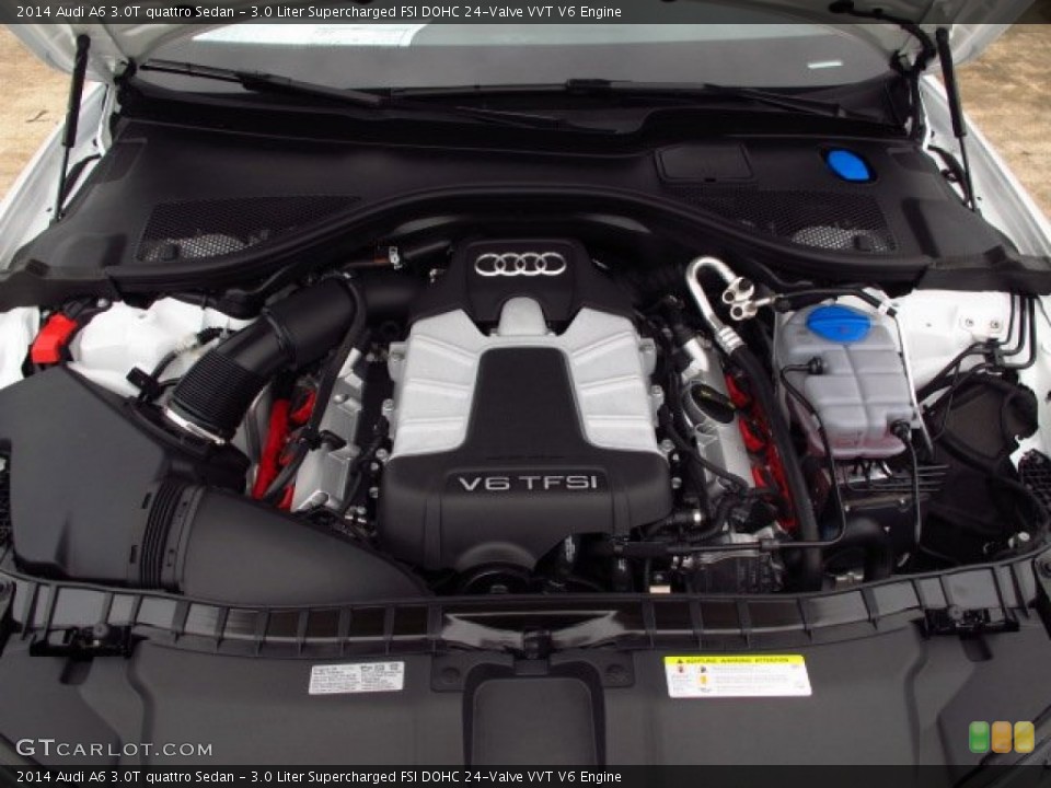 3.0 Liter Supercharged FSI DOHC 24-Valve VVT V6 Engine for the 2014 Audi A6 #91051248