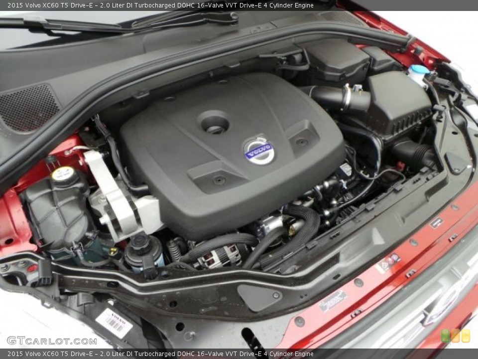 2.0 Liter DI Turbocharged DOHC 16-Valve VVT Drive-E 4 Cylinder Engine for the 2015 Volvo XC60 #91059021