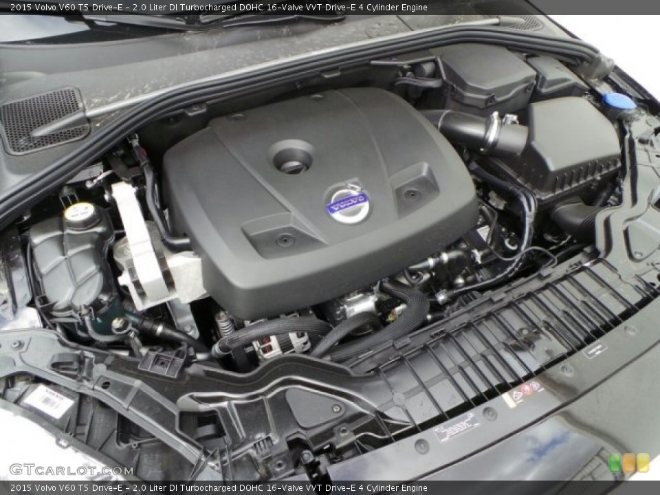2.0 Liter DI Turbocharged DOHC 16-Valve VVT Drive-E 4 Cylinder Engine for the 2015 Volvo V60 #91064364