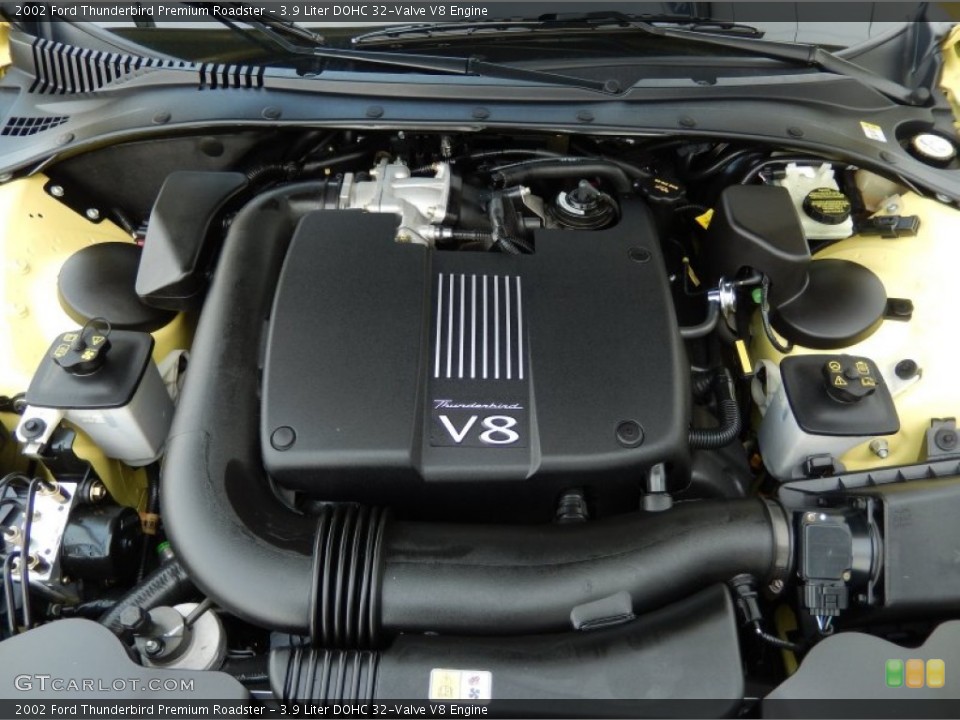 3.9 Liter DOHC 32-Valve V8 Engine for the 2002 Ford Thunderbird #91108307