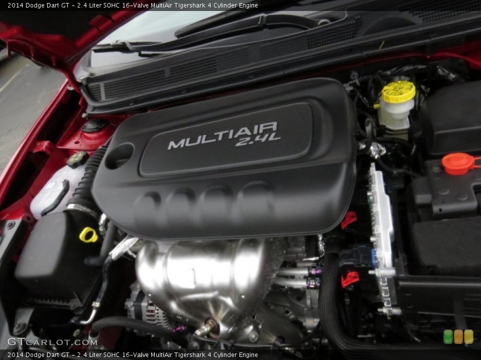 2.4 Liter SOHC 16-Valve MultiAir Tigershark 4 Cylinder Engine for the 2014 Dodge Dart #91110551