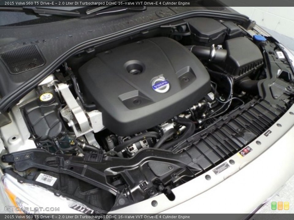 2.0 Liter DI Turbocharged DOHC 16-Valve VVT Drive-E 4 Cylinder Engine for the 2015 Volvo S60 #91112096