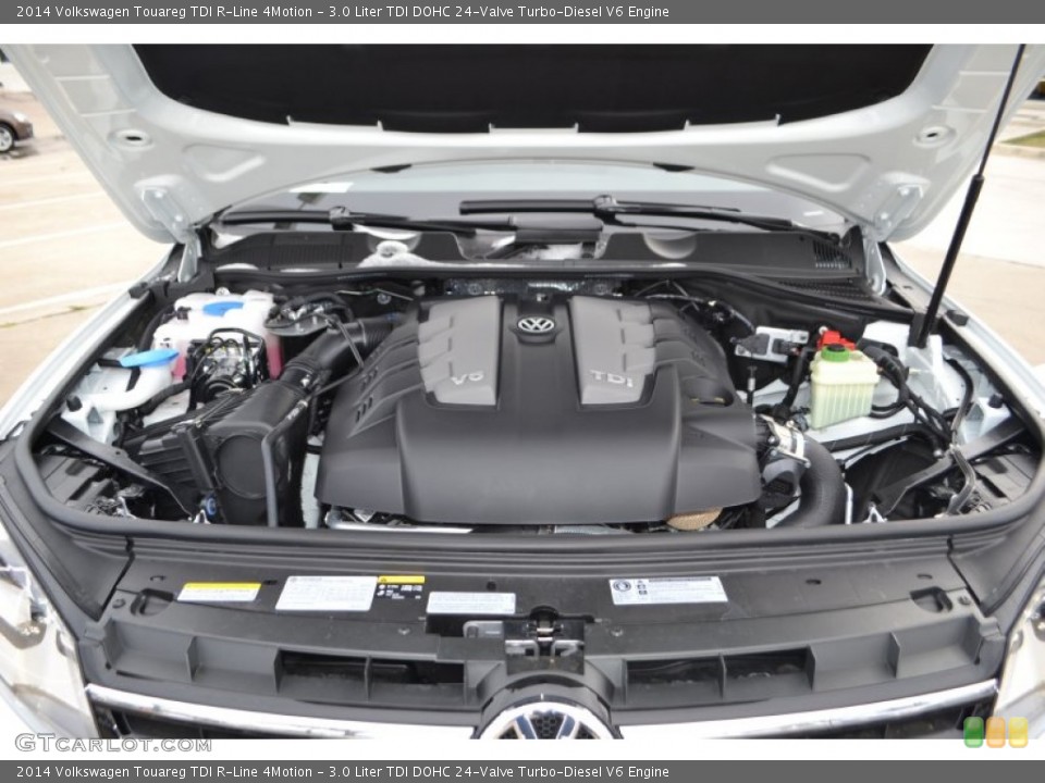 3.0 Liter TDI DOHC 24-Valve Turbo-Diesel V6 Engine for the 2014 Volkswagen Touareg #91127321