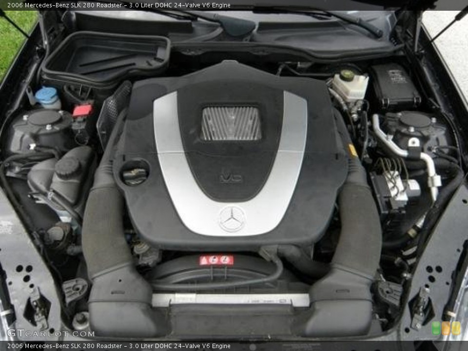 3.0 Liter DOHC 24-Valve V6 2006 Mercedes-Benz SLK Engine