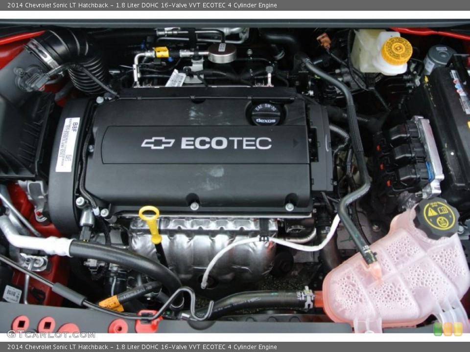 1.8 Liter DOHC 16-Valve VVT ECOTEC 4 Cylinder Engine for the 2014 Chevrolet Sonic #91137636