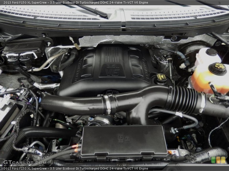 3.5 Liter EcoBoost DI Turbocharged DOHC 24-Valve Ti-VCT V6 Engine for the 2013 Ford F150 #91158699