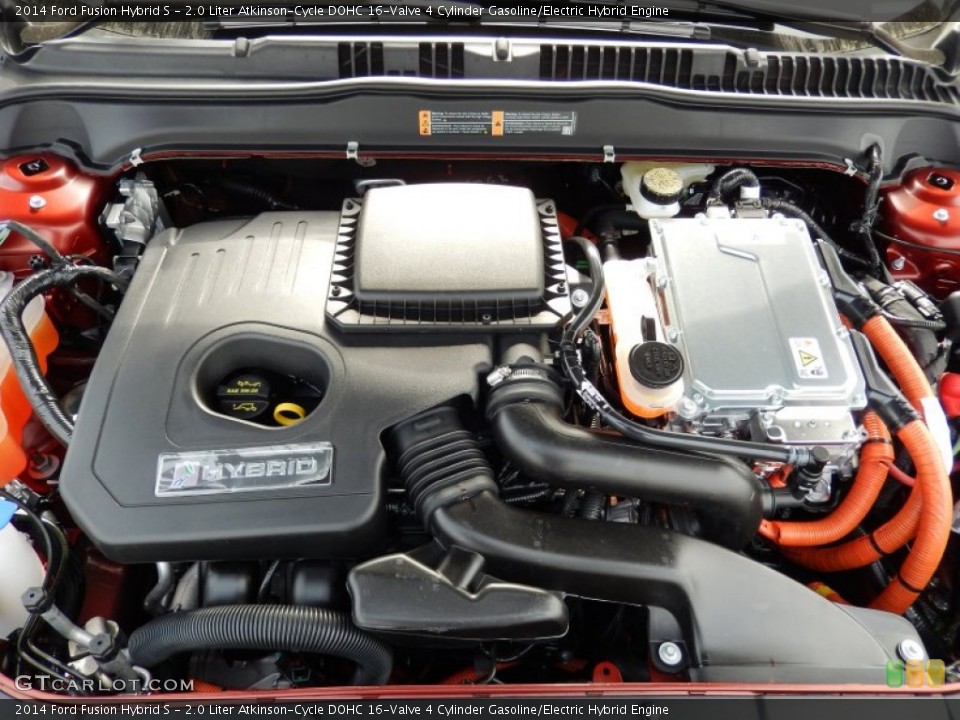 2.0 Liter Atkinson-Cycle DOHC 16-Valve 4 Cylinder Gasoline/Electric Hybrid Engine for the 2014 Ford Fusion #91161693