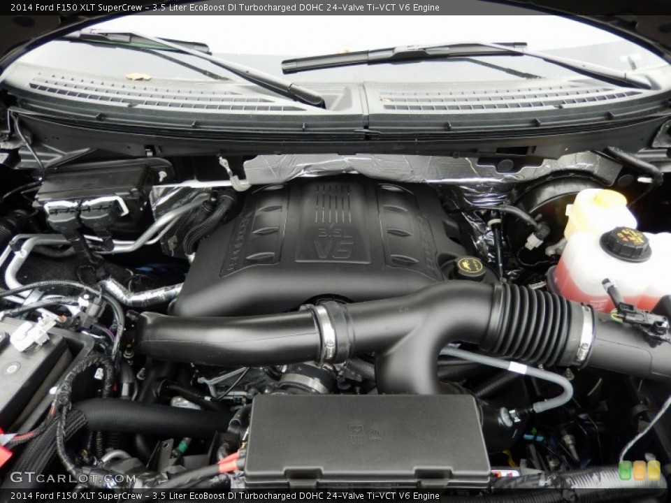 3.5 Liter EcoBoost DI Turbocharged DOHC 24-Valve Ti-VCT V6 Engine for the 2014 Ford F150 #91163337