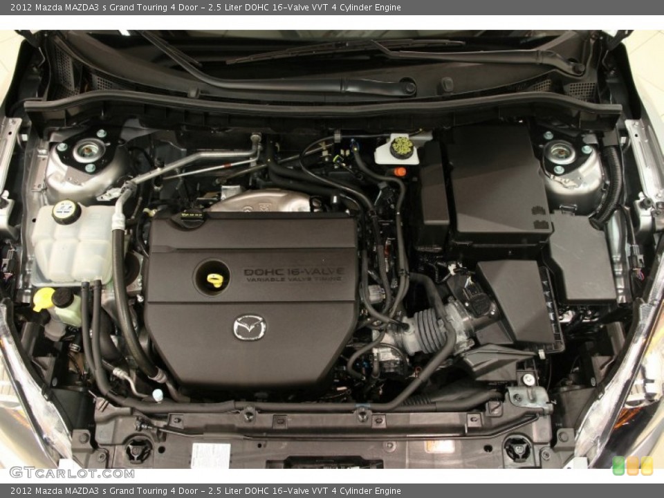 2.5 Liter DOHC 16-Valve VVT 4 Cylinder 2012 Mazda MAZDA3 Engine