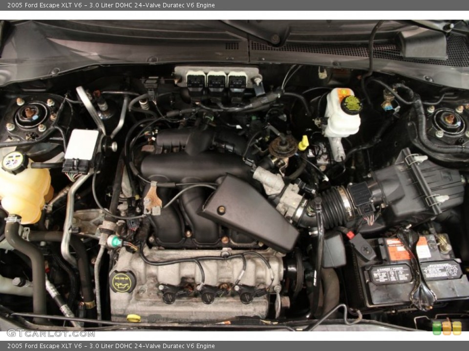 3.0 Liter DOHC 24-Valve Duratec V6 Engine for the 2005 Ford Escape #91223173