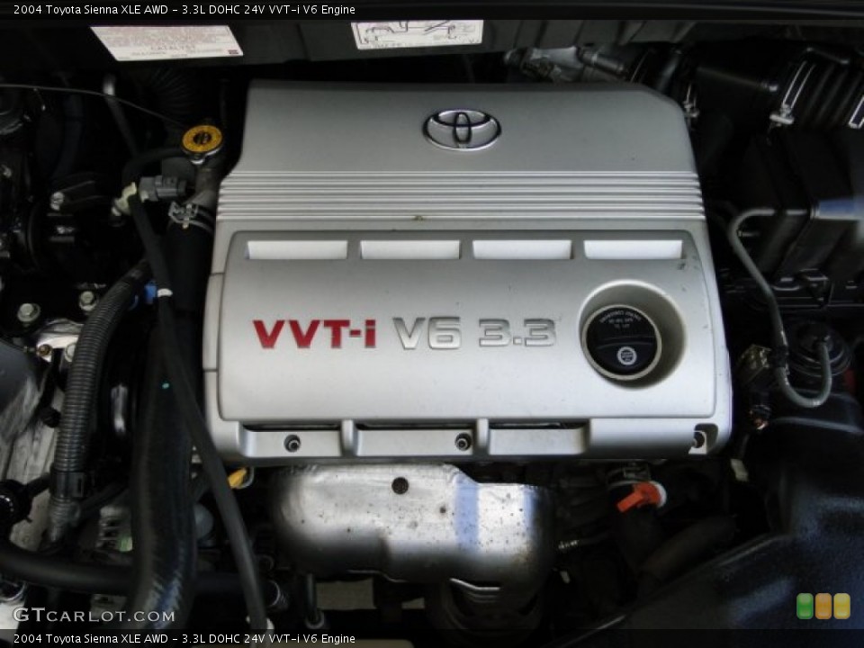 3.3L DOHC 24V VVT-i V6 Engine for the 2004 Toyota Sienna #91226478