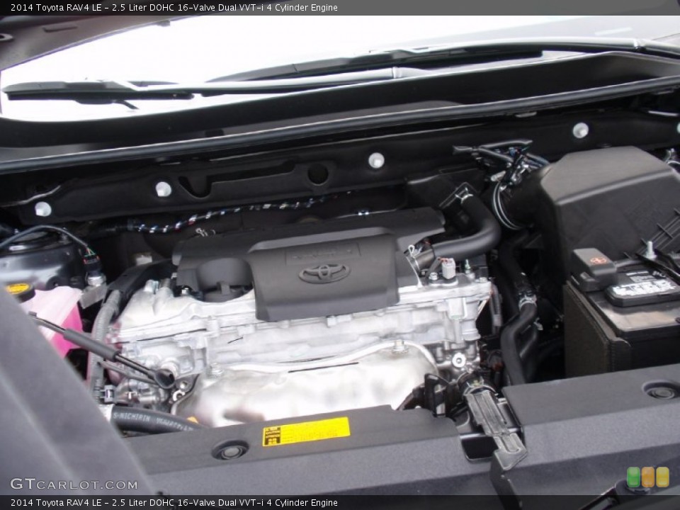 2.5 Liter DOHC 16-Valve Dual VVT-i 4 Cylinder Engine for the 2014 Toyota RAV4 #91252770