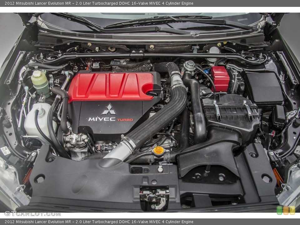 2.0 Liter Turbocharged DOHC 16-Valve MIVEC 4 Cylinder Engine for the 2012 Mitsubishi Lancer Evolution #91260103