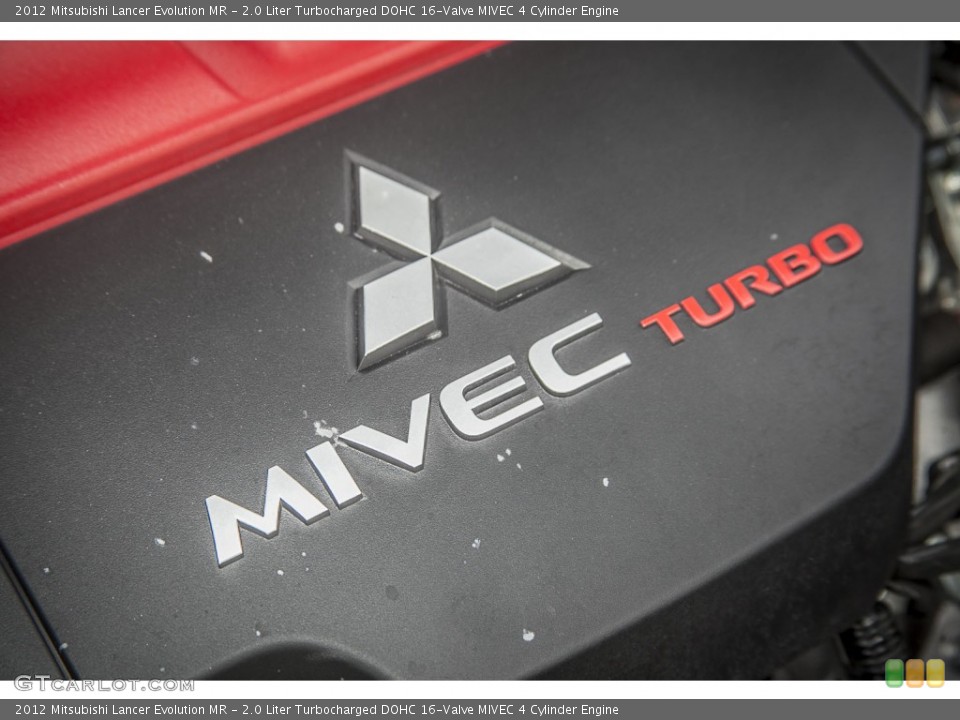 2.0 Liter Turbocharged DOHC 16-Valve MIVEC 4 Cylinder Engine for the 2012 Mitsubishi Lancer Evolution #91260664