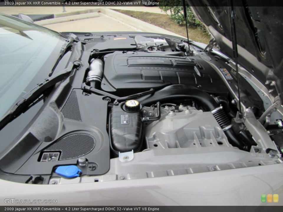 4.2 Liter Supercharged DOHC 32-Valve VVT V8 Engine for the 2009 Jaguar XK #91268759