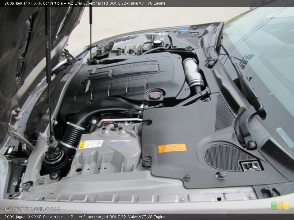 4.2 Liter Supercharged DOHC 32-Valve VVT V8 Engine for the 2009 Jaguar XK #91268773