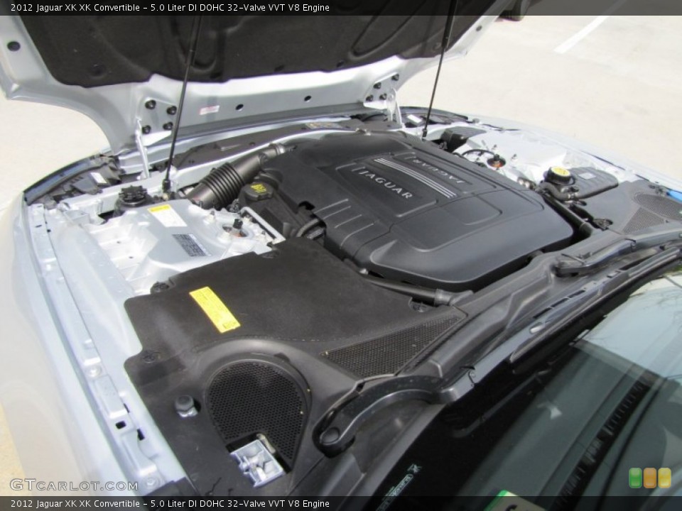 5.0 Liter DI DOHC 32-Valve VVT V8 2012 Jaguar XK Engine