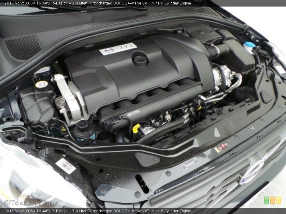 3.0 Liter Turbocharged DOHC 24-Valve VVT Inline 6 Cylinder Engine for the 2015 Volvo XC60 #91274763