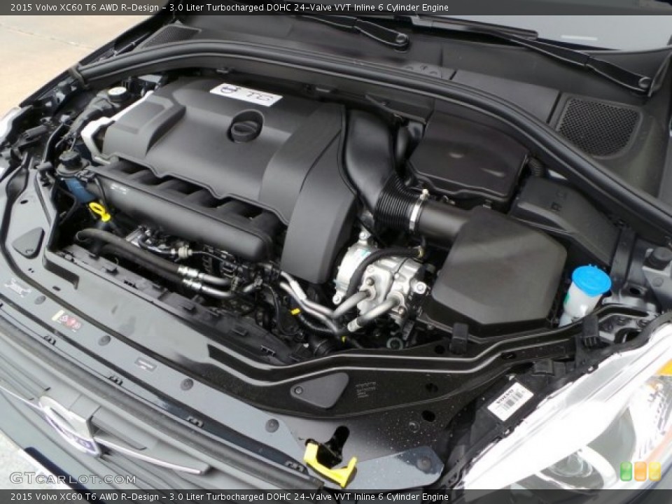 3.0 Liter Turbocharged DOHC 24-Valve VVT Inline 6 Cylinder Engine for the 2015 Volvo XC60 #91274773
