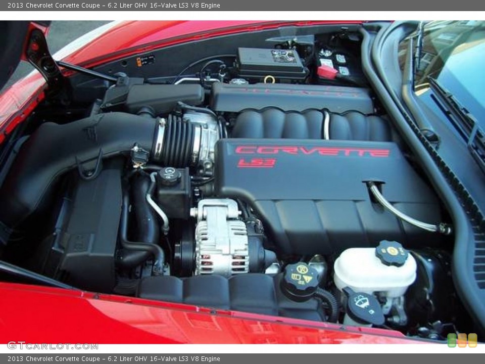 6.2 Liter OHV 16-Valve LS3 V8 Engine for the 2013 Chevrolet Corvette #91320031