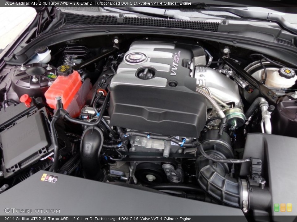 2.0 Liter DI Turbocharged DOHC 16-Valve VVT 4 Cylinder Engine for the 2014 Cadillac ATS #91321084