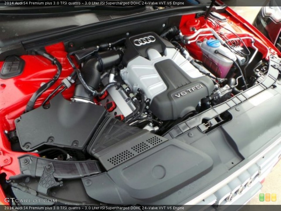 3.0 Liter FSI Supercharged DOHC 24-Valve VVT V6 Engine for the 2014 Audi S4 #91341826