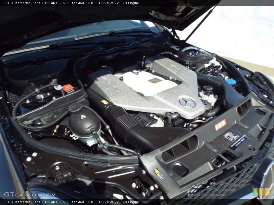 6.3 Liter AMG DOHC 32-Valve VVT V8 Engine for the 2014 Mercedes-Benz C #91378195