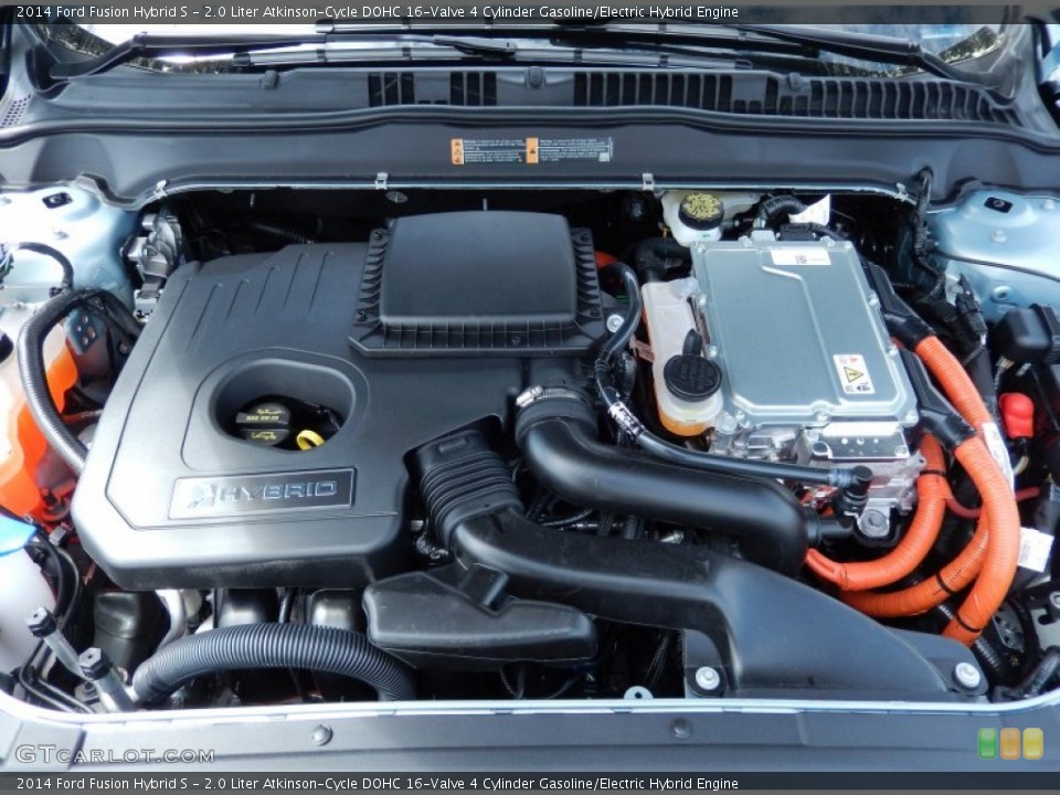 2.0 Liter Atkinson-Cycle DOHC 16-Valve 4 Cylinder Gasoline/Electric Hybrid Engine for the 2014 Ford Fusion #91396813