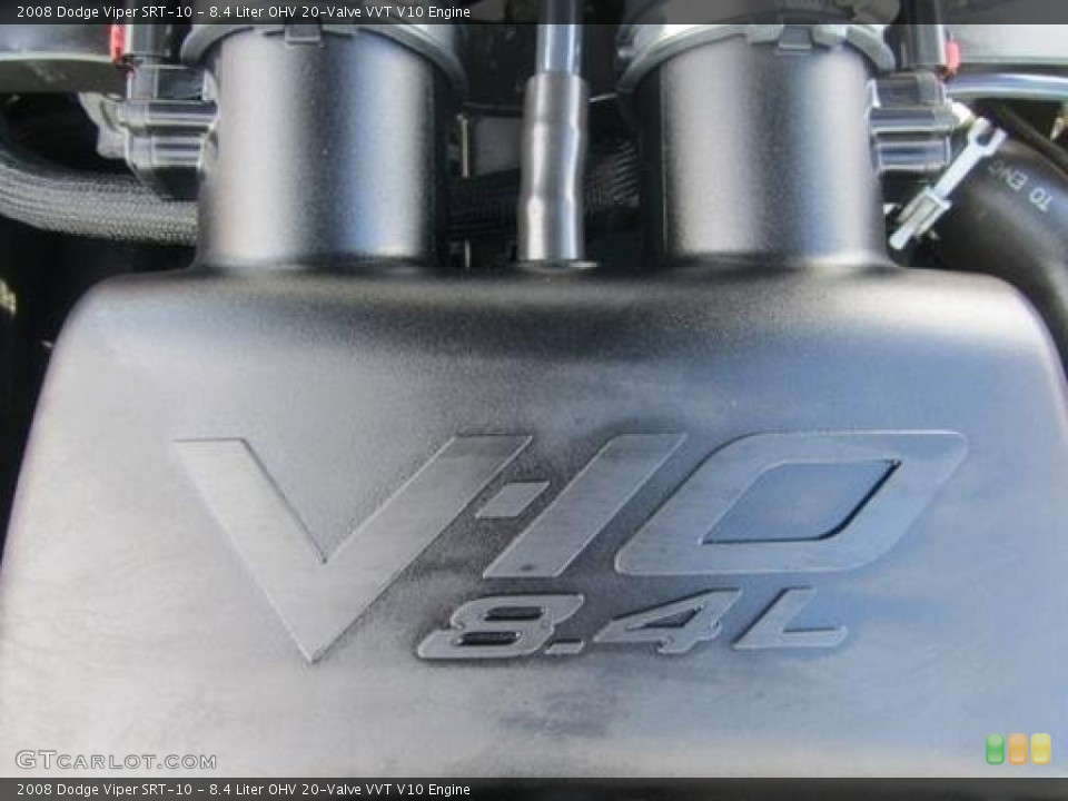 8.4 Liter OHV 20-Valve VVT V10 Engine for the 2008 Dodge Viper #91409624