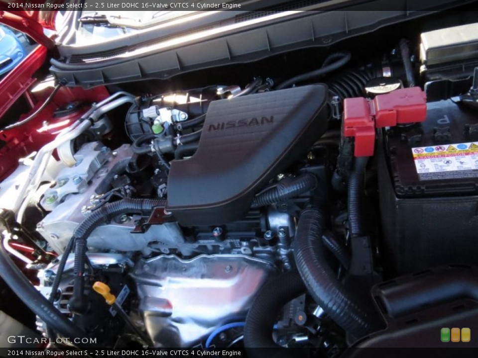 2.5 Liter DOHC 16-Valve CVTCS 4 Cylinder Engine for the 2014 Nissan Rogue Select #91419350