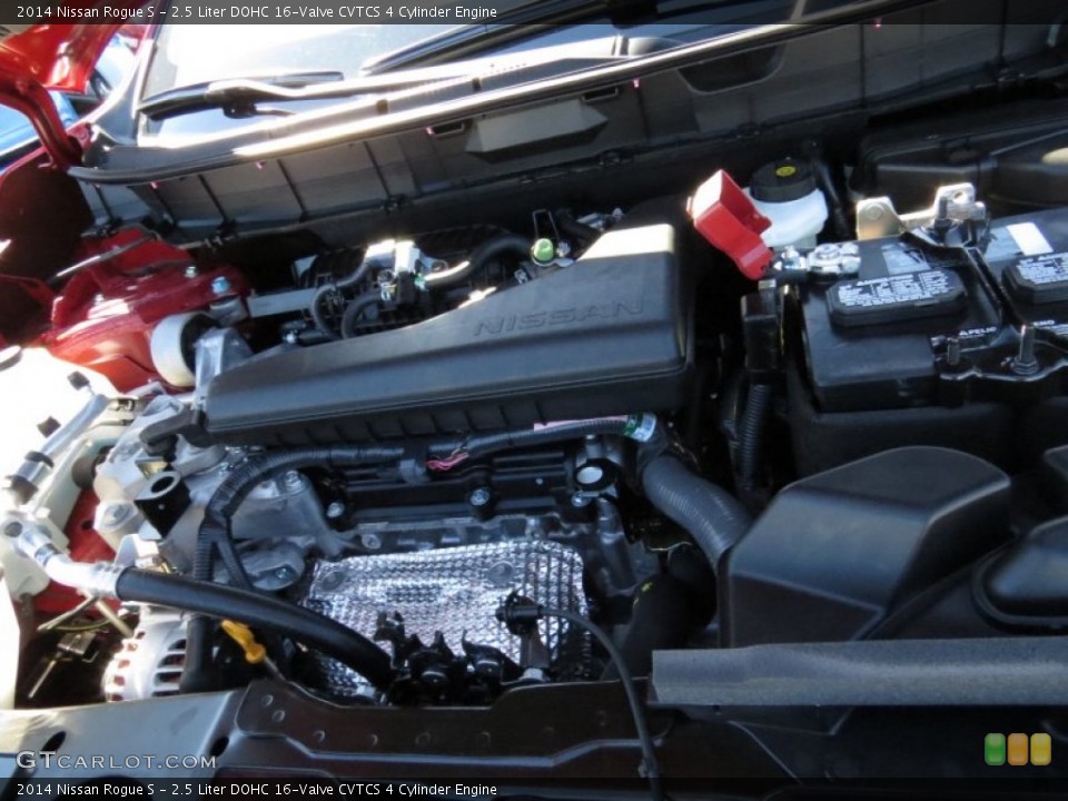 2.5 Liter DOHC 16-Valve CVTCS 4 Cylinder Engine for the 2014 Nissan Rogue #91419740