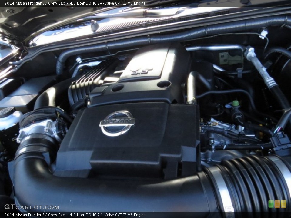 4.0 Liter DOHC 24-Valve CVTCS V6 Engine for the 2014 Nissan Frontier #91420988