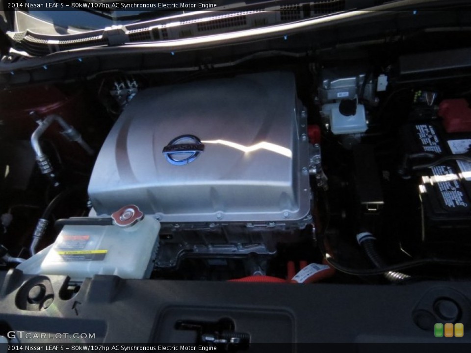 80kW/107hp AC Synchronous Electric Motor 2014 Nissan LEAF Engine