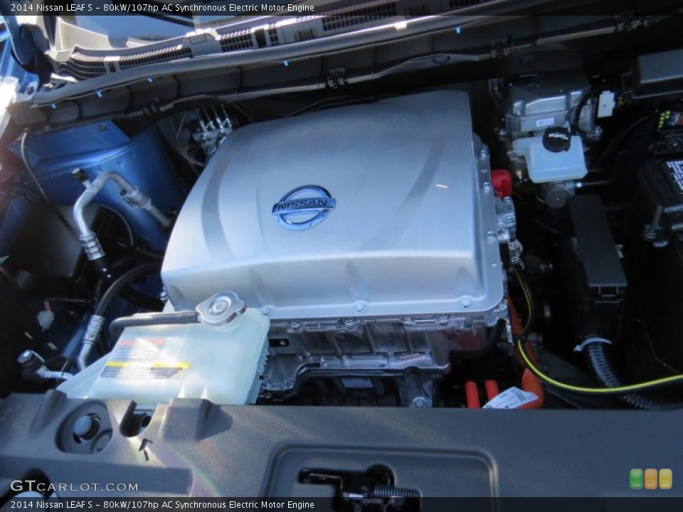 80kW/107hp AC Synchronous Electric Motor Engine for the 2014 Nissan LEAF #91425764