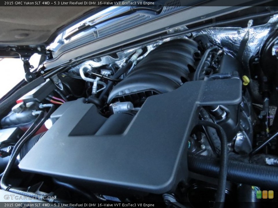 5.3 Liter FlexFuel DI OHV 16-Valve VVT EcoTec3 V8 Engine for the 2015 GMC Yukon #91430453