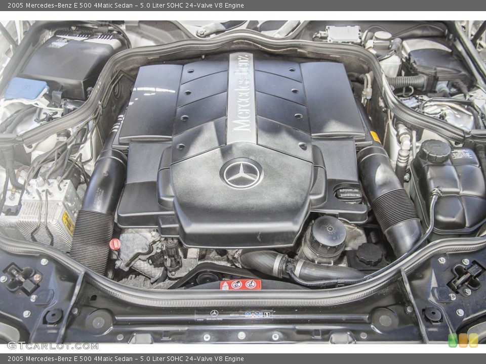 5.0 Liter SOHC 24-Valve V8 2005 Mercedes-Benz E Engine