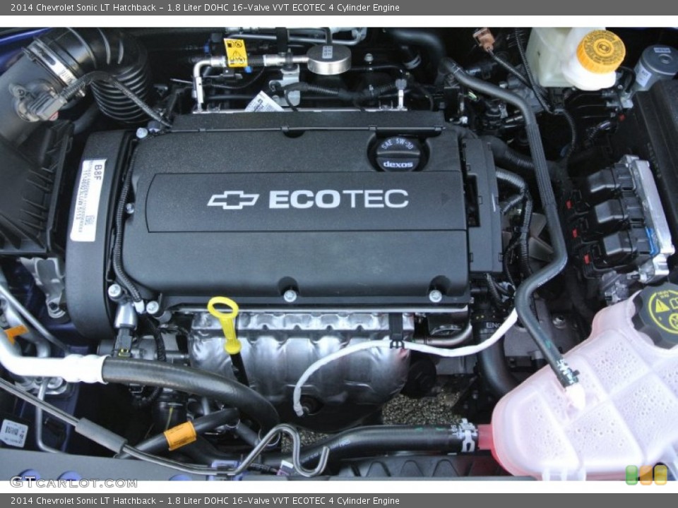1.8 Liter DOHC 16-Valve VVT ECOTEC 4 Cylinder Engine for the 2014 Chevrolet Sonic #91446962