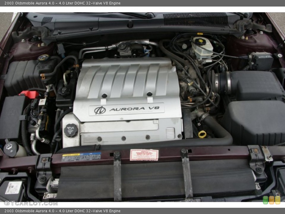 4.0 Liter DOHC 32-Valve V8 2003 Oldsmobile Aurora Engine