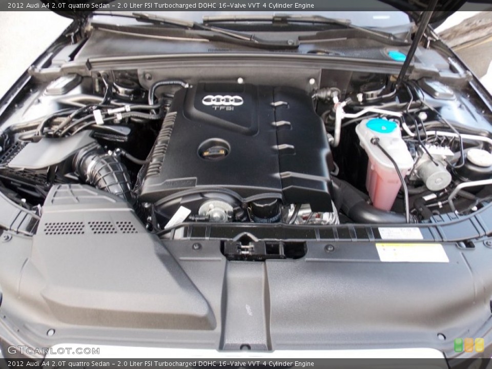 2.0 Liter FSI Turbocharged DOHC 16-Valve VVT 4 Cylinder Engine for the 2012 Audi A4 #91471813