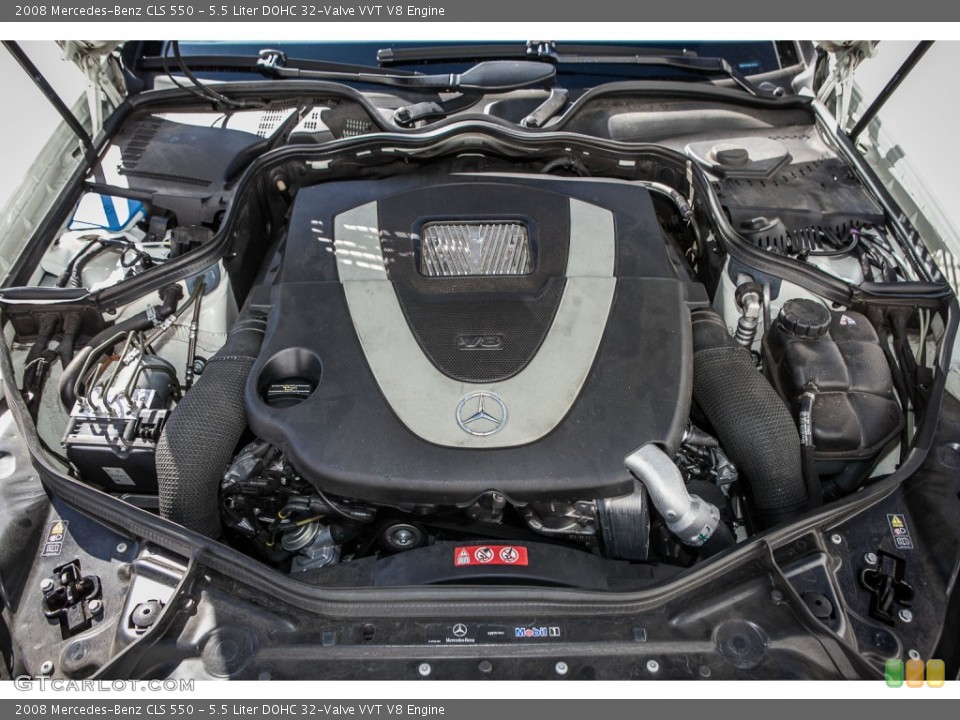 5.5 Liter DOHC 32-Valve VVT V8 Engine for the 2008 Mercedes-Benz CLS #91538270