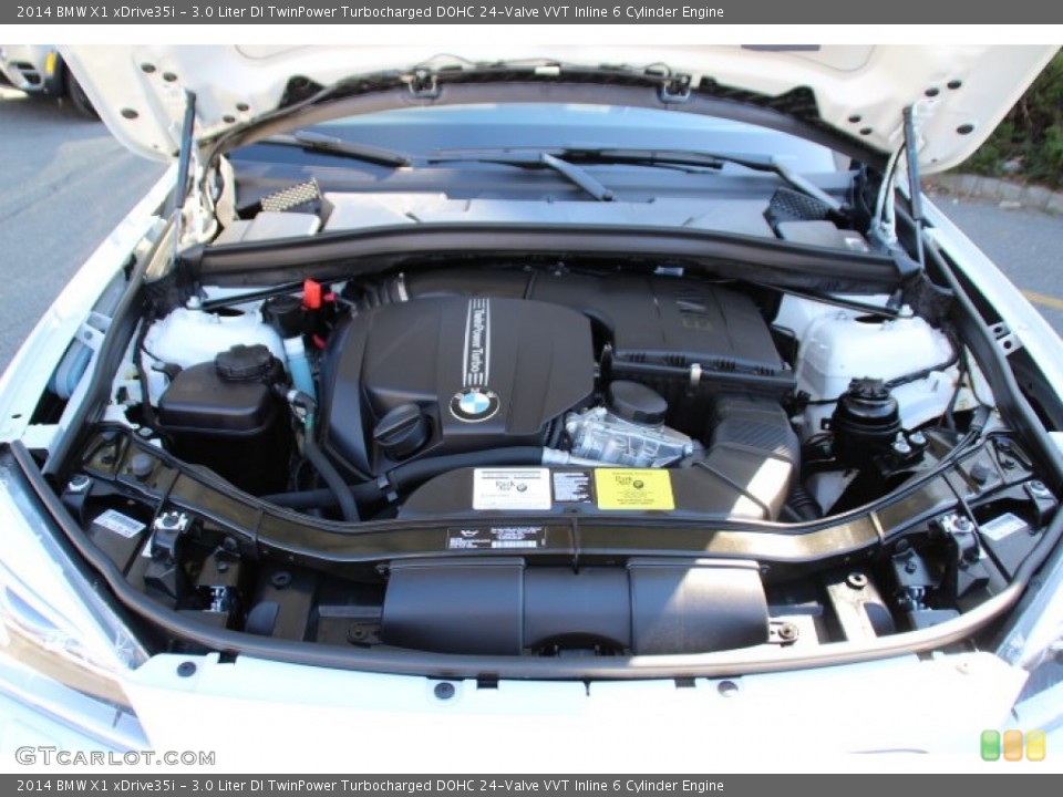 3.0 Liter DI TwinPower Turbocharged DOHC 24-Valve VVT Inline 6 Cylinder Engine for the 2014 BMW X1 #91579796
