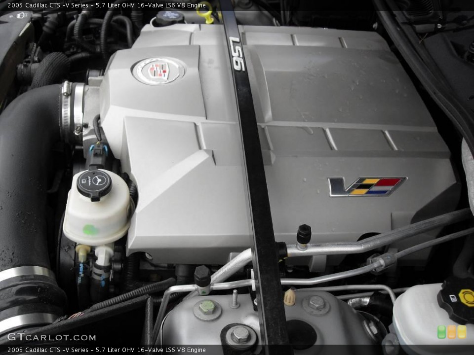 5.7 Liter OHV 16-Valve LS6 V8 Engine for the 2005 Cadillac CTS #9158973
