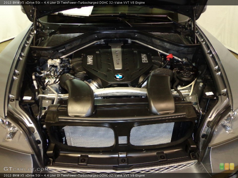 4.4 Liter DI TwinPower-Turbocharged DOHC 32-Valve VVT V8 2013 BMW X5 Engine