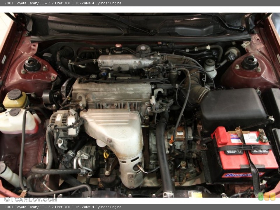 2.2 Liter DOHC 16-Valve 4 Cylinder 2001 Toyota Camry Engine