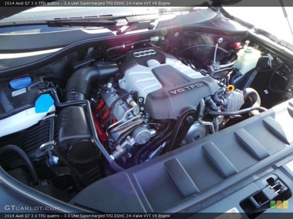 3.0 Liter Supercharged TFSI DOHC 24-Valve VVT V6 Engine for the 2014 Audi Q7 #91619322
